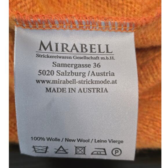 Mirabell for Giancarlo Stella Made in Austria 100% Wool Cardigan Women's 10 - Picture 6 of 7